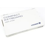 G84-4100LCAGB-0, Wired PS/2, USB Compact Keyboard, QWERTY (UK), White