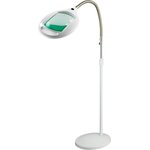 8061LED-S 3D Лампа-Лупа на штативе с гибкой стойкой (цвет белый ...