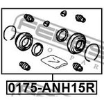 0175-ANH15R, Ремкомплект суппорта тормозного заднего (на обе стороны) | зад ...