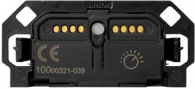 Simon 100 Светорегулятор с отсечкой фазы (2/3 провода) 0-240Вт (0-100Вт LED) 230В~