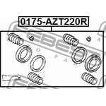 0175AZT220R, Ремкомплект суппорта тормозного заднего