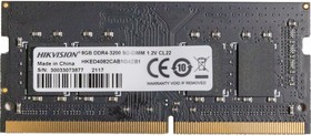 Фото 1/5 Память DDR4 8Gb 3200MHz Hikvision HKED4082CAB1G4ZB1/8G RTL PC4-25600 CL22 SO-DIMM 260-pin 1.2В Ret