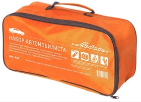 Сумка для набора автомобилиста с шелкографией 45х15х15 см, оранжевая ANA-BAG