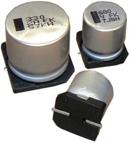 Фото 1/2 AFK106M50C12T-F, Aluminum Electrolytic Capacitors - SMD 50V 10uF 5X5.8 AEC-Q200