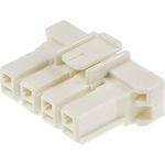 1376390-1, Power Key Male Connector Housing, 5mm Pitch, 4 Way, 1 Row