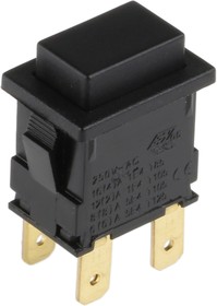 Фото 1/3 H8351ABAAA, 8300 Series Push Button Switch, Momentary, Panel Mount, DPDT, 250V ac