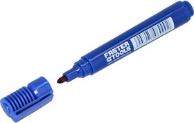 Перманентный маркер синий 6999