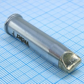 XHT F soldering tip 9.3x2mm Chisel, (54480599), Жало для паяльника WP200/WXP200, резец ширина 7,6мм, толщина 1,5мм