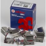 D42343A, Монт. кпл торм. колодок перед. Citroen Xsara 00 , Fiat Stilo 02 , Peugeot 206/307/Partner 01