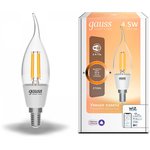Gauss Лампа Smart Home Filament СF35 4,5W 495lm 2700К E14 диммируемая LED