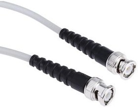 1829076, RF Cable Assembly, BNC Male Straight - BNC Male Straight, 1m, Grey