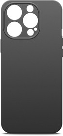 Фото 1/10 Чехол (клип-кейс) BORASCO для Apple iPhone 15 Pro, черный [72429]