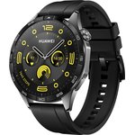 Смарт-часы Huawei Watch GT 4 Phoinix-B19F, 46мм, 1.43", черный/черный [55020bgt]