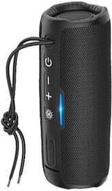 Фото 1/5 Bluetooth колонка HOCO HC16 Vocal sports BT5.3, 2x5W, AUX, FM, microSD, USB, RGB (черная)