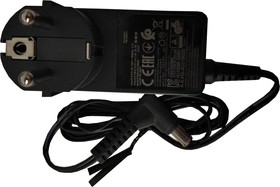 Фото 1/2 Блок питания (сетевой адаптер) для монитора LG 19V 1.3A 24W 6.5x4.4мм черный (round plug), в розетку Premium