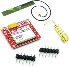 Модуль GSM GPRS SIM800L MicroSIM с антенной, 4 диапазона (для проектов Arduino), Commarketru | купить в розницу и оптом