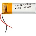 Аккумулятор универсальный Vixion 4x12x35 мм 3.8V 140mAh Li-Pol (2 Pin)