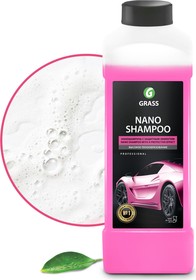 Фото 1/10 Автошампунь Nano Shampoo универсальный 1л GRASS 136101