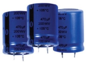 SLP152M200H7P3, Aluminum Electrolytic Capacitors - Snap In 1500uF 200V 20% 105C