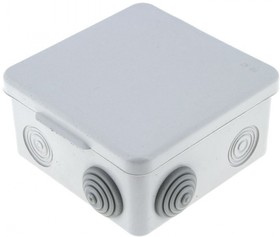 Photo 1/10 plc-kmr-030-014, Desoldering box KMR-030-014 outside. with lid 105x105x50 ABS 8 inputs IP54 series EKF