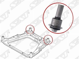 ST-54467-JD00A, Сайлентблок переднего подрамника задний NISSAN QASHQAI/QASHQAI+2 06-14/X-TRAIL 07-/JUKE 10-