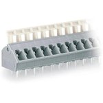256-404, PCB Terminal Block, THT, 5.08mm Pitch, 45 °, Cage Clamp, 4 Poles