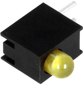 Фото 1/2 H30E-1AD, LED; in housing; amber; 3mm; No.of diodes: 1; 20mA; 80°; 1.6?2.6V