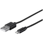 Кабель Premier 6-703 1.0BK USB (m)-Lightning (m) 1м черный пакет