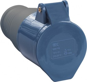 Photo 1/10 PSR21-032-3, 32A 220V 2P+PE CSI-223 IP44 IEC Cable Outlet