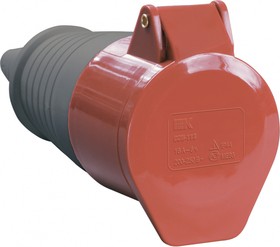 Фото 1/10 PSR22-032-5, Розетка 225 переносная 3Р+РЕ+N 32А 380В IP44 ИЭК