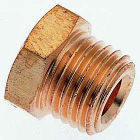 220010500, Brass Tubing Nut for 5/16in
