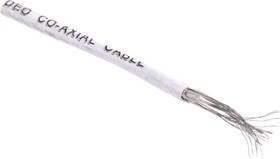 Фото 1/2 268-400-090, Mini Standard 75 Series Coaxial Cable, 100m, RG179 Coaxial, Unterminated
