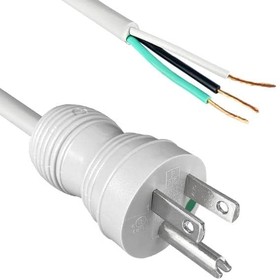 232011-06, AC Power Cords 10' GRAY/GRAY PLUG