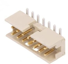 Фото 1/3 98424-F52-14ALF, Minitek®, Board/Wire to Board Connectors, Shrouded Header - Surface Mount - Double row - 14 Positions - 2mm (0.079inch) - V