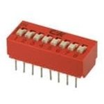 BD02, DIP Switches / SIP Switches STD PROFILE 2 POS
