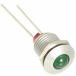DX1093/GN, LED Indicator, Soldering Lugs, Fixed, Green, DC, 2V