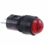 AP6M222-R, PANEL MOUNT INDICATOR, LED, 16MM, RED, 24V