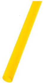 Фото 1/2 RC(PBF)-4.8мм желтая, термоусадочная трубка (1м)