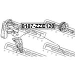 Ролик TOYOTA COROLLA/FIELDER CE121,NZE12#,ZZE12# 2000.08-2006.09 [JP] обводной \ ...