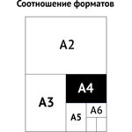 Архивная папка на резинках, микрогофрокартон, 100 мм, белый 225427