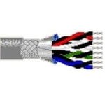 8306 060100, Multi-Conductor Cables 22AWG 6PR SHIELD 100ft SPOOL CHROME