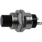 SB4011NOH, Pushbutton Switches 3A SPST OFF(ON) Black Plunger