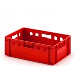 Пластиковый ящик Е2 красный PS 4269.40