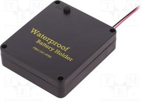 PBH-341-IP65-AS, Отсек для батарей, Размер AA,R6, Кол-во бат 4, Выводы провода