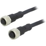 M12A12FL-12AFL-SD001, Sensor Cables / Actuator Cables M Series, M12, 1.5A ...
