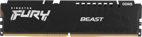 Фото 1/10 Память DDR5 32Gb 6000MHz Kingston KF560C40BB-32 Fury Beast Black RTL Gaming PC5-48000 CL40 DIMM 288-pin 1.25В dual rank с радиатором Ret