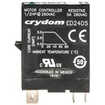 ED24D5, Solid State Relays - Industrial Mount Plug In 280VAC 5A 5-15VDC CNT ZC