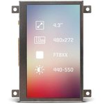 MIKROE-2164, MIKROE-2164 TFT LCD Colour Display, 4.3in, 320 x 240pixels