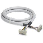 2288901, Round cable set; connection 1: IDC/FLK socket strip (1x 14-position) ...