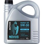 Моторное масло NOVUS MOTION 5W-30 (ESTER+AN+VHVI) ACEA A5/B5, 4 л MOT202204